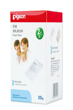 贝亲授乳清洁棉25包（2片/包） 